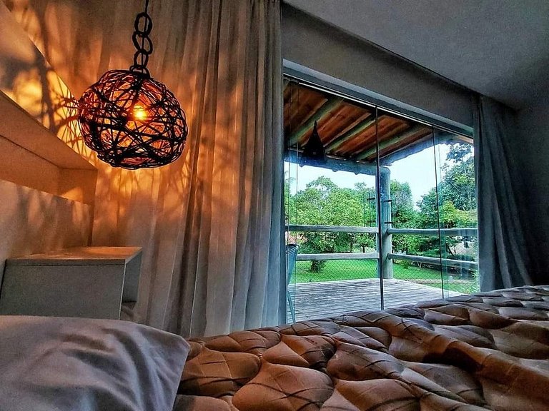Bangalô Villas do Pratagy 1 Dormitório e Varanda