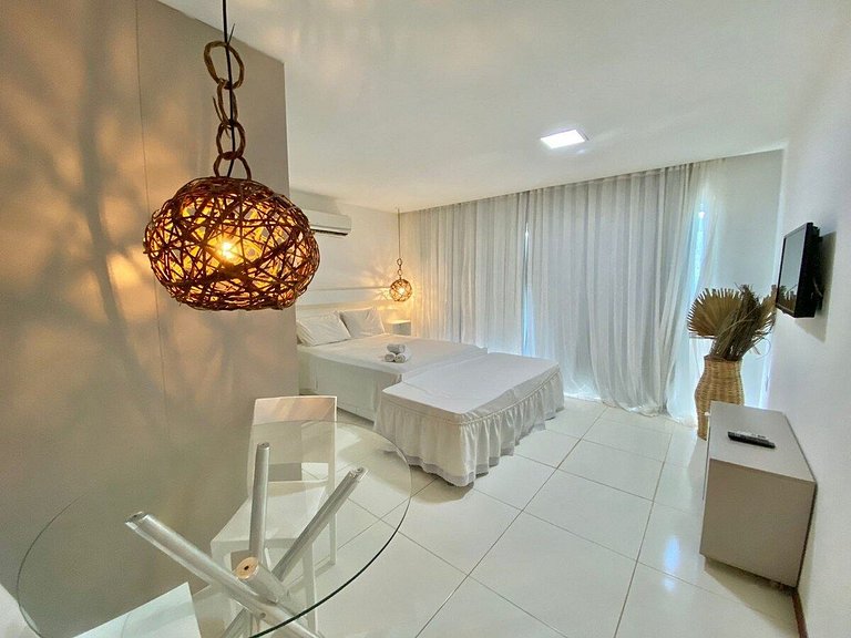 Bangalô Villas do Pratagy 1 Dormitório e Varanda