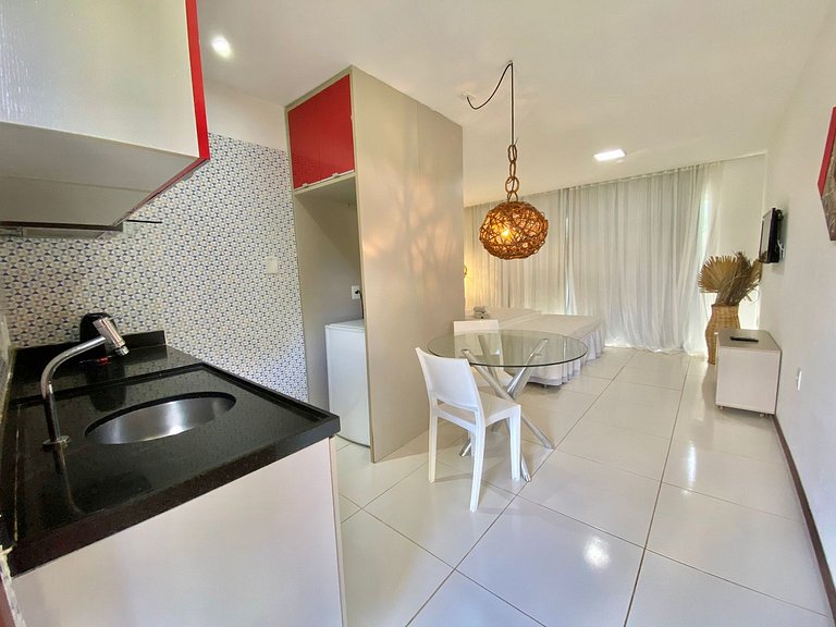 Bangalô Villas do Pratagy 1 Dormitório e Varanda