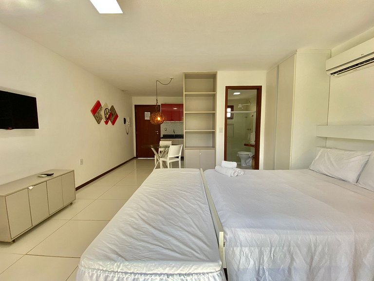 Bangalô Villas do Pratagy 1 Dormitório e Varanda
