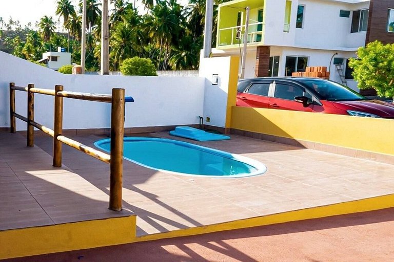 Casa de 2 Dormitório e Piscina em Porto de Pedra