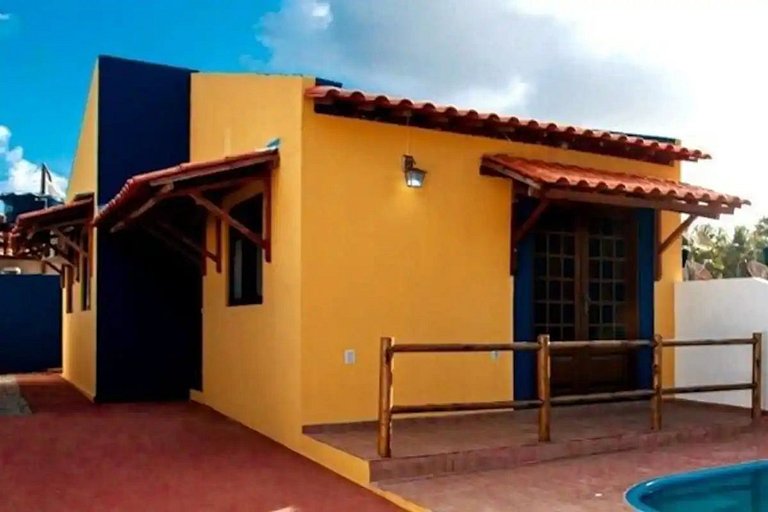 Casa de 2 Dormitório e Piscina em Porto de Pedra